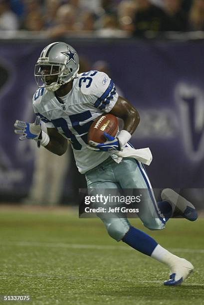 Jacquez Reeves 123 Cowboys Vs Vikings 2004 Stock Photos, High-Res Pictures, and Images ...