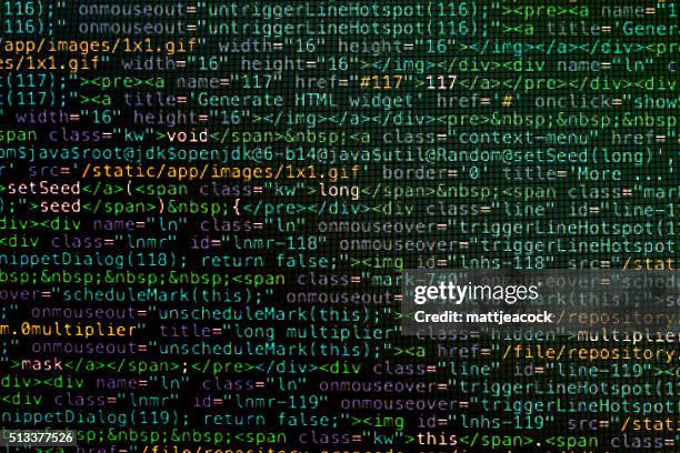 88 Lines Of Html Code Stock Photos, High-Res Pictures, and Images ...
