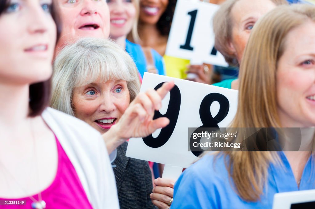 Auction Crowd