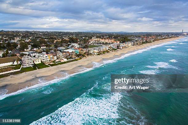 costa de carlsbad califórnia-san diego - costa diego imagens e fotografias de stock