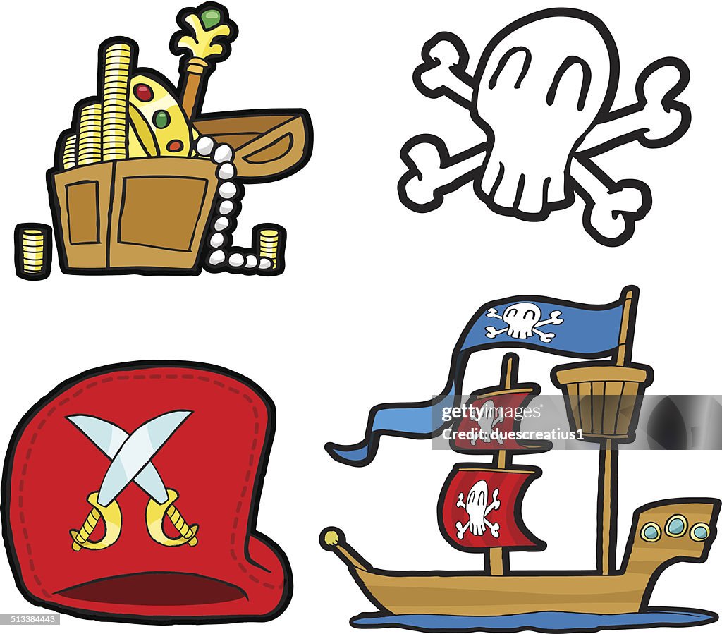 Pirate Icon Set