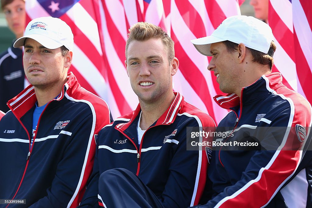 Davis Cup Official Draw - Australia v United States