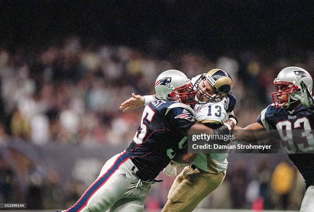 New England Patriots vs St. Louis Rams, Super Bowl XXXVI