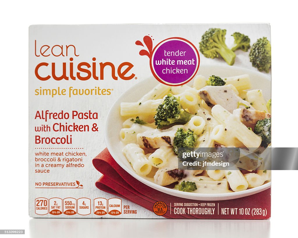 Lean Cuisine Alfredo Pasta Chicken & Broccoli
