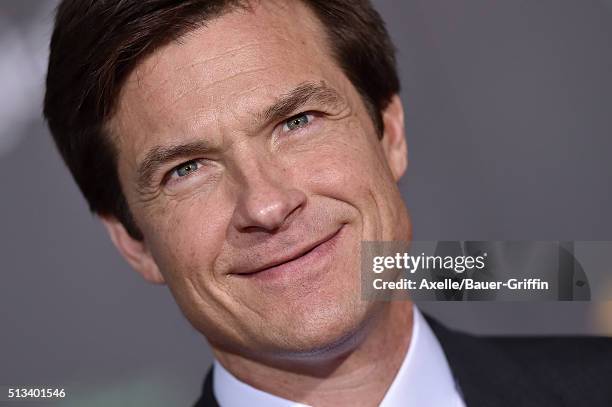 Actor Jason Bateman arrives at the premiere of Walt Disney Animation Studios' 'Zootopia' at the El Capitan Theatre on February 17, 2016 in Hollywood,...