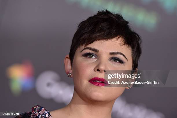 Actress Ginnifer Goodwin arrives at the premiere of Walt Disney Animation Studios' 'Zootopia' at the El Capitan Theatre on February 17, 2016 in...