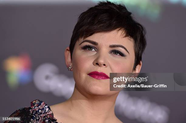 Actress Ginnifer Goodwin arrives at the premiere of Walt Disney Animation Studios' 'Zootopia' at the El Capitan Theatre on February 17, 2016 in...