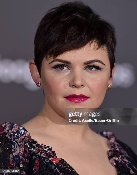 Actress Ginnifer Goodwin arrives at the premiere of Walt Disney Animation Studios' 'Zootopia' at the El Capitan Theatre on February 17, 2016 in...