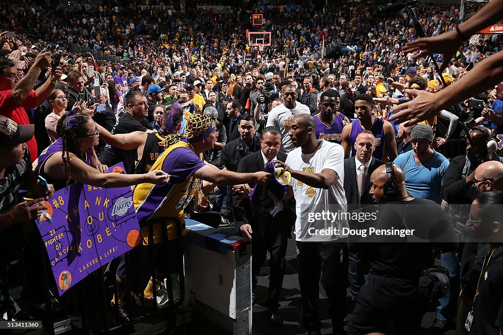 Los Angeles Lakers v Denver Nuggets