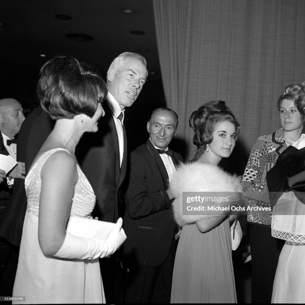 Lee Marvin with his wife Betty Ebeling attend the Academy Awards in... News  Photo - Getty Images