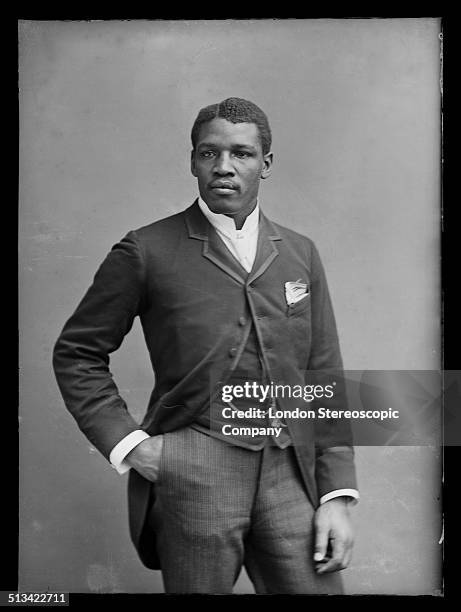 Caribbean-born bare-knuckle boxer Peter Jackson , 2nd December 1889. The descendant of a freed slave, he was born on the island of Saint Croix in the...