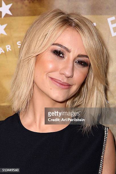 Actress Chelsea Kane arrives at Ted Baker London SS'16 Launch Event at Sunset Tower Hotel on March 2, 2016 in West Hollywood, California.
