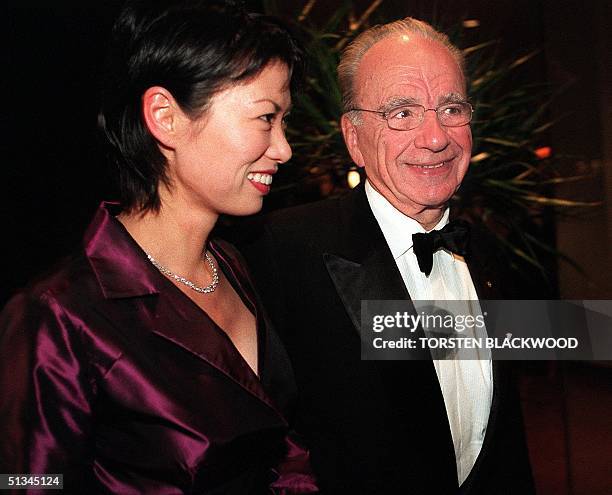 483 Rupert Murdoch And Wife Wendi Stock Photos, High-Res Pictures, and