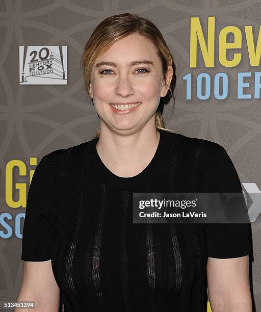 Producer Elizabeth Meriwether attends Fox's "New Girl" 100th episode party at W Los Angeles West Beverly Hills on March 2, 2016 in Los Angeles,...