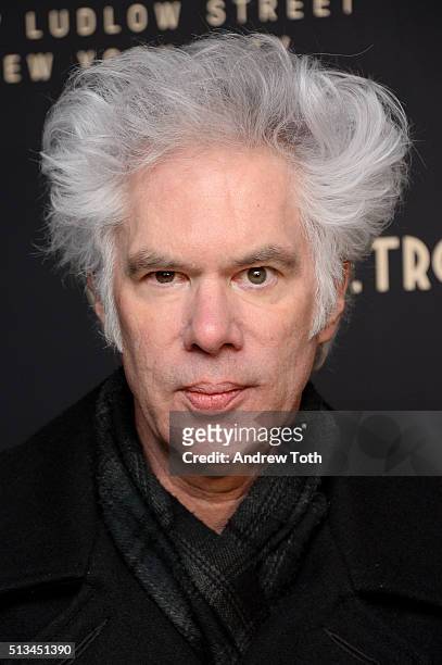 Jim Jarmusch attends the Metrograph opening night at Metrograph on March 2, 2016 in New York City.