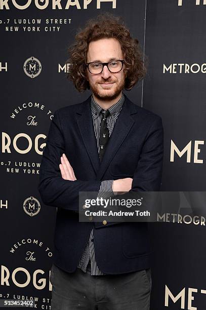 Alexander Olch attends the Metrograph opening night at Metrograph on March 2, 2016 in New York City.
