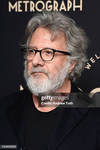 Dustin Hoffman attends the Metrograph opening night at Metrograph on March 2, 2016 in New York City.