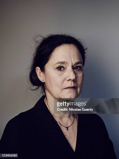 Actress Pernilla August is photographed for Self Assignment on February 15, 2016 in Berlin, Germany.
