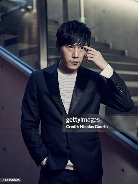 Actor Qin Hao is photographed for Self Assignment on February 15, 2016 in Berlin, Germany.