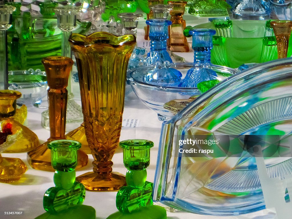 Glass crockery