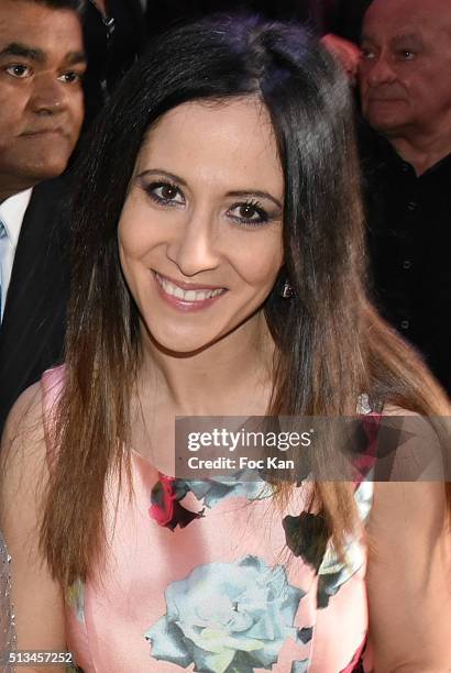 Fabienne Carat attends the Christophe Guillarme show as part of the Paris Fashion Week Womenswear Fall/Winter 2016/2017 on March 2, 2016 in Paris,...