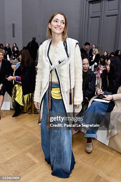 Sofia Sanchez de Betak attends the Chloe show as part of the Paris Fashion Week Womenswear Fall/Winter 2016/2017 on March 3, 2016 in Paris, France.