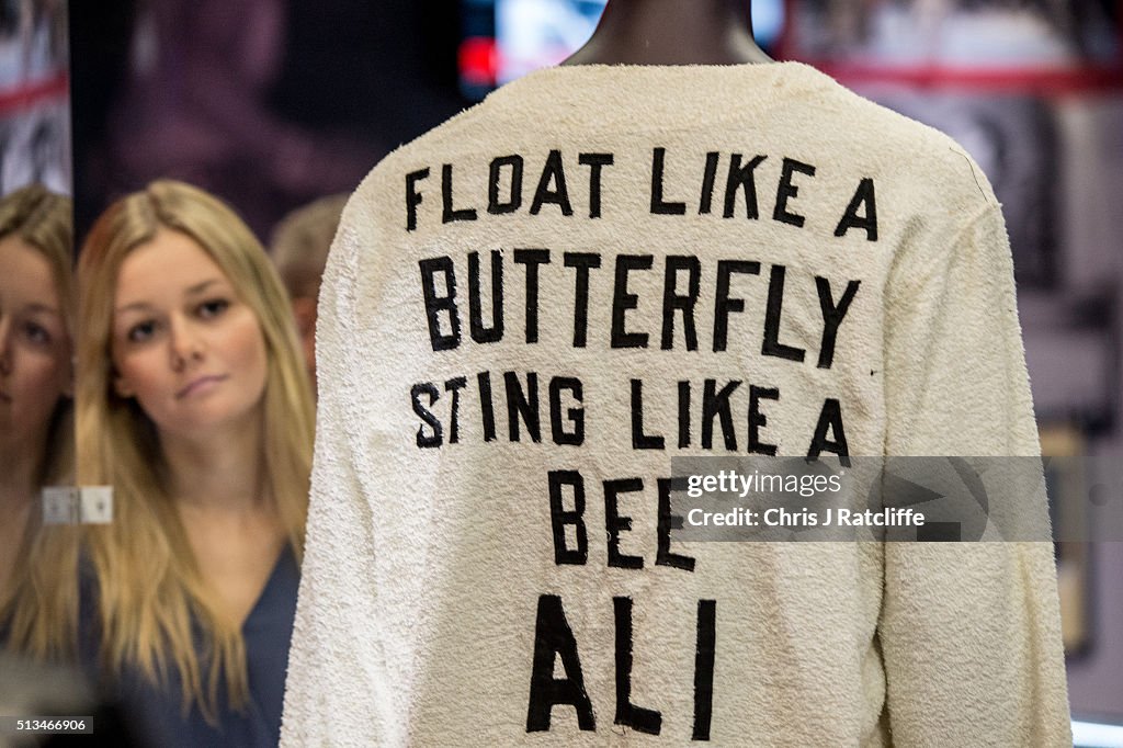 Preview Of The Muhammed Ali Exhibition