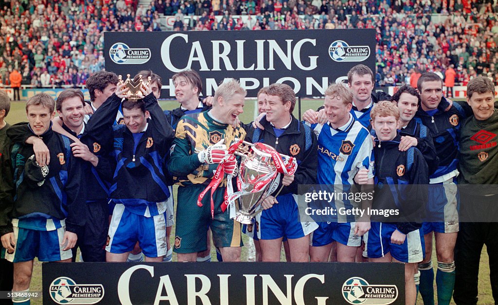 Manchester United FA Carling Premiership Winners 1995/96