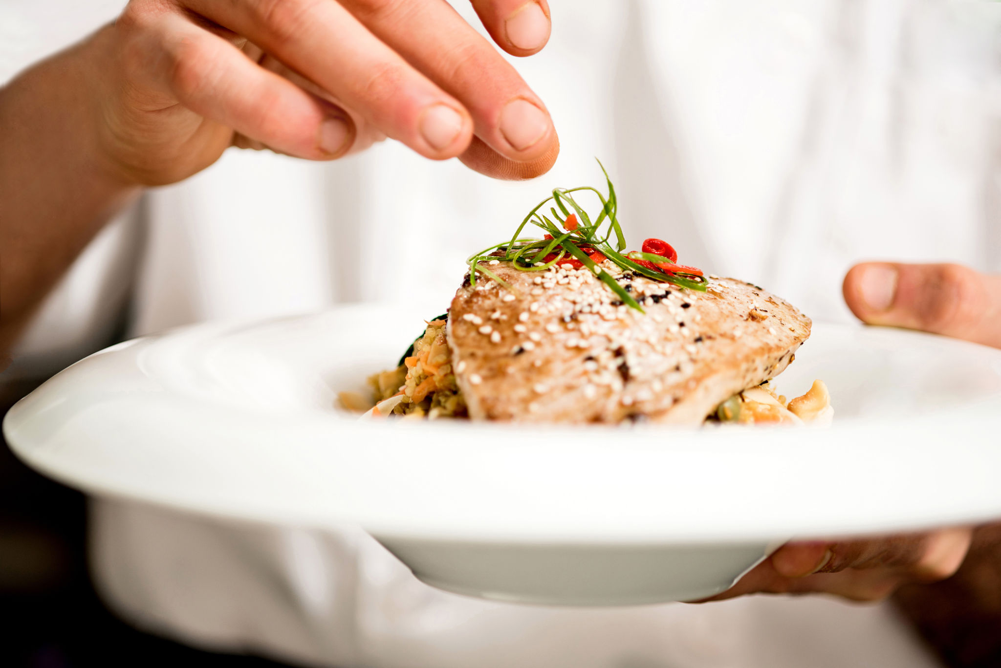 professional catering staff