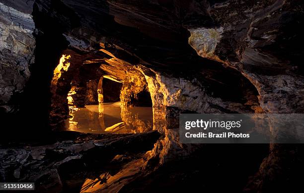 Mina da Passagem is the largest still existing mine to visit in the world with 30 km of tunnels with underground lakes of crystal clear water -...