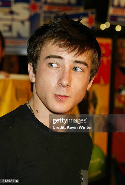 Actor Alex Frost arrives to the premiere of United Artists' film "The Yes Men" on the opening night of the Silver Lake Film Festival at the ArcLight...