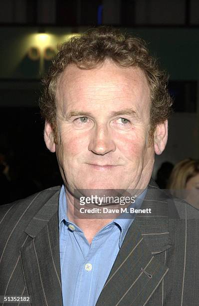 Actor Colm Meaney arrives at the UK premiere of "Layer Cake" at The Electric Cinema, Portobello Road, September 23, 2004 in London.