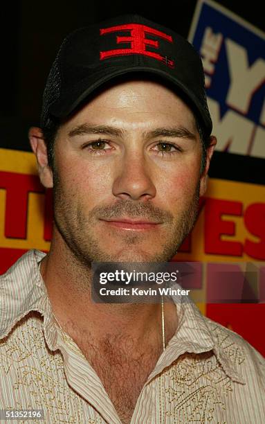 Actor Chris Jacobs arrives to the premiere of United Artists' film "The Yes Men" on the opening night of the Silver Lake Film Festival at the...