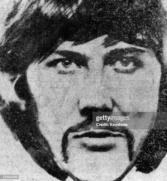 Photofit issued by the police of Peter Sutcliffe, aka 'The Yorkshire Ripper', 1979. In 1981, Sutcliffe was convicted of the murders of thirteen women...