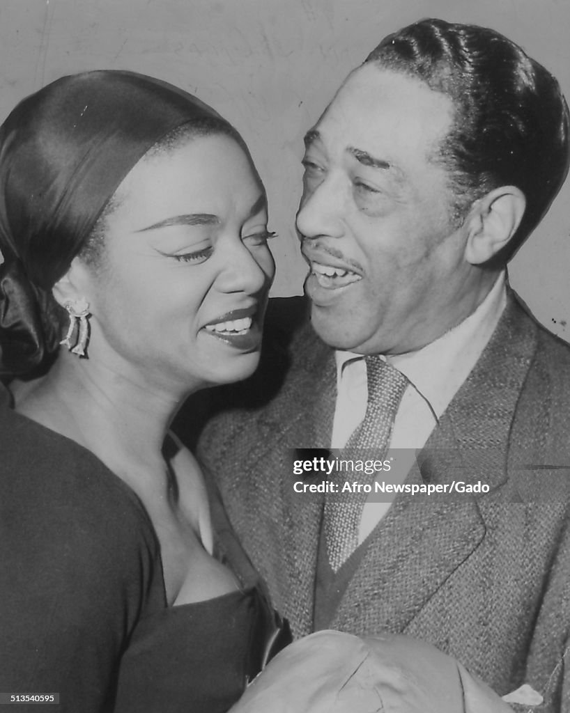 Duke Ellington And Hazel Scott