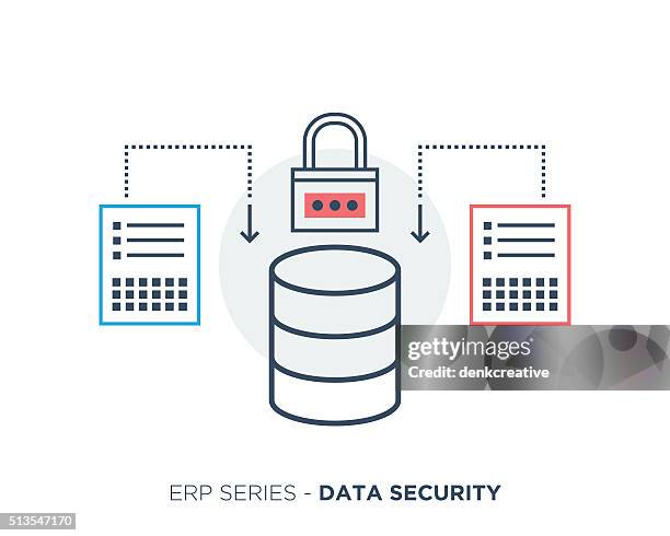 data security - top secret folder stock illustrations