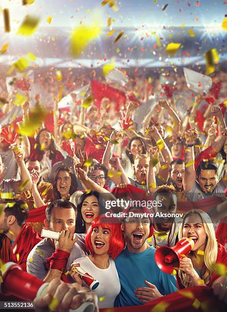 Cheering Definition 275 Sports Audience Cheering Hands Stock Photos, High-Res Pictures, and ...