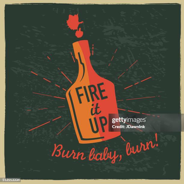 barbecue sauce label design with text - bottle label stock illustrations