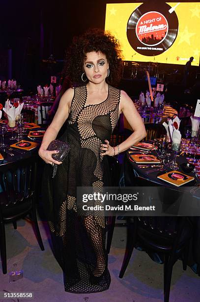 Helena Bonham Carter attends 'A Night Of Motown' for Save The Children UK at The Roundhouse on March 3, 2016 in London, England.