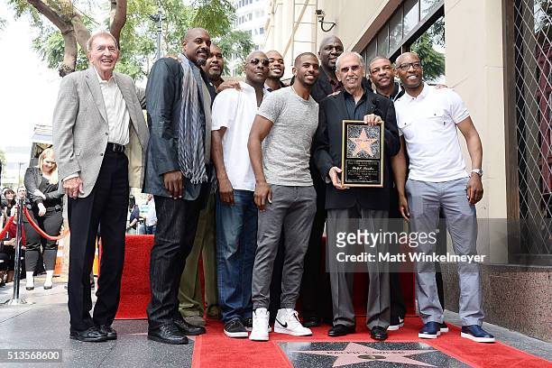 Present and former Los Angeles Clippers players including, Lamond Murray, Gary Grant, Chris Paul, Sam Cassell, Olden Polynice, Norm Nixon, Cuttino...