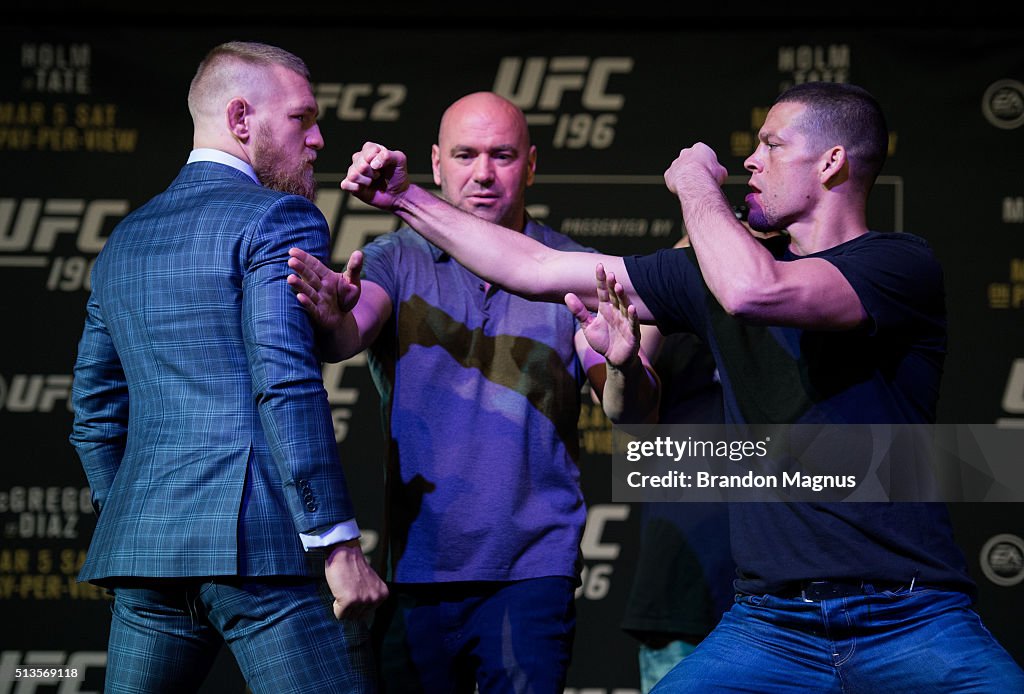 UFC 196 - Press Conference