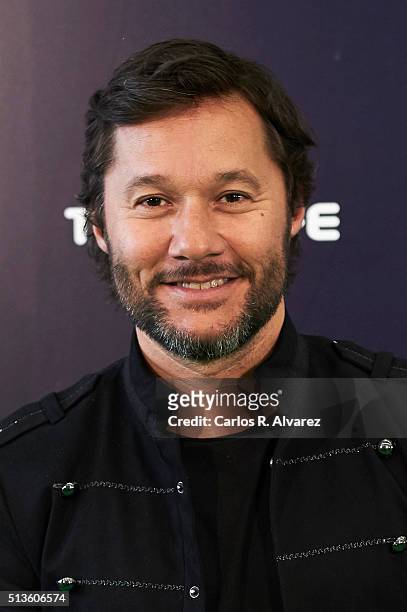 Singer Diego Torres attends the "Cadena Dial" 2015 awards press room at the Recinto Ferial on March 3, 2016 in Tenerife, Spain.