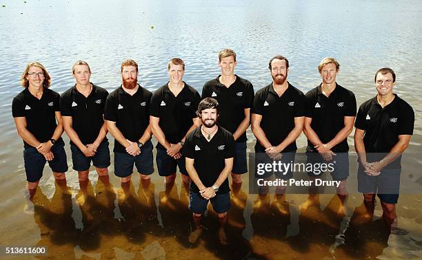 The New Zealand Rowing Mens Eight, Tom Murray, Shaun Kirkham, Michael Brake, Isaac Grainger, Brook Robertson, Joe Wright, Alex Kennedy, Stephen Jones...