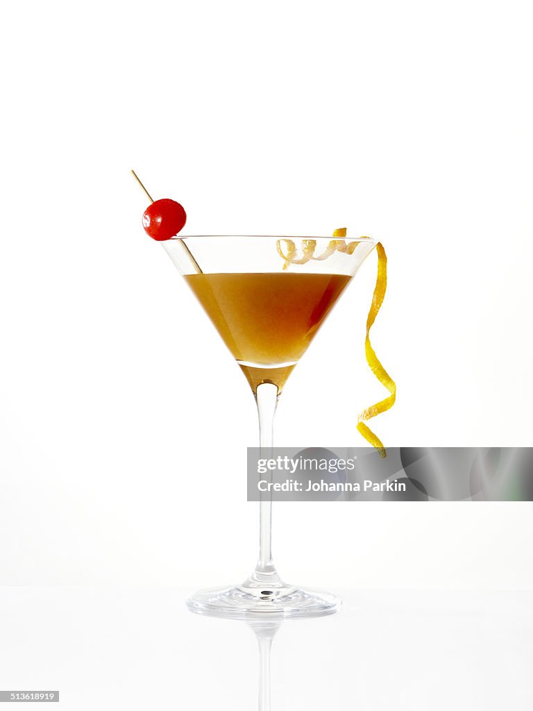 Manhatten Martini cocktail