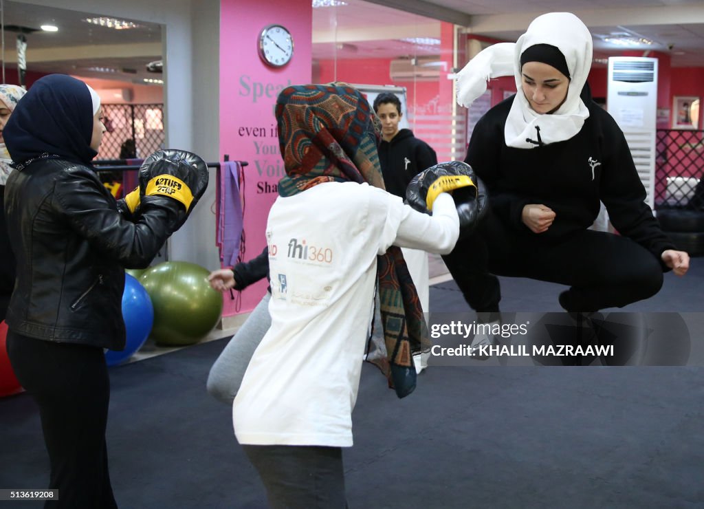 JORDAN-WOMEN-RIGHTS-SPORT-TAEKWONDO