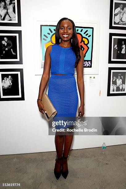 Actress Anna Diop attends Best Buddies "The Art of Friendship" Benefit Photo Auction, hosted by De Re Gallery, on March 3, 2016 in West Hollywood,...