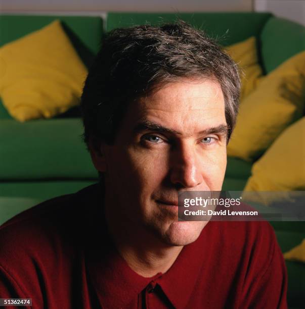 Writer Michael Ignatieff at home in London on February 8, 1999. Titles written by Ignatieff include - 'Empire Lite: Nation Buliding in Bosnia,...