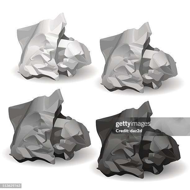 Paper Ball Vector Image Crumpled Paper Ball Vector Photos and Premium High Res Pictures - Getty ...