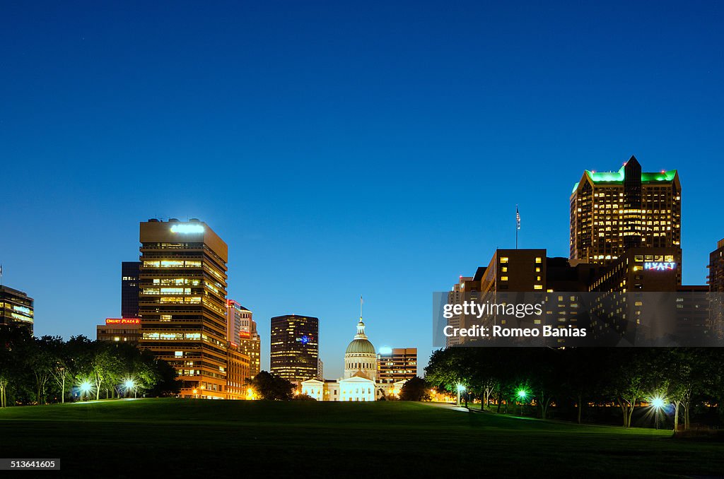 St Louis skyline