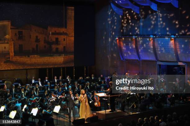 New York Philharmonic's opening gala concert "La Dolce Vita: The Music of Italian Cinema" at Avery Fisher Hall on Tuesday night, September 16,...